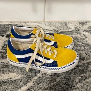 Vans Old School Checkered Shoes Kids sz 3